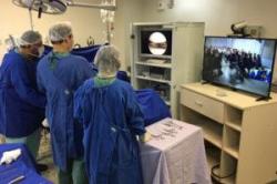 Estudantes da saúde tem experiência em sala de aula do futuro Estudantes da saúde tem experiência em sala de aula do futuro